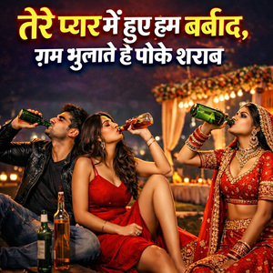Tere Pyaar Mein Hue Hum Barbaad Gham Bhulate Hain Peeke Sharaab