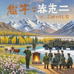 牛圈子的山牛圈子的雪_战友绿洲救援周建委