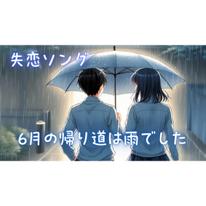 【失恋ソング】　6月の帰り道は雨でした