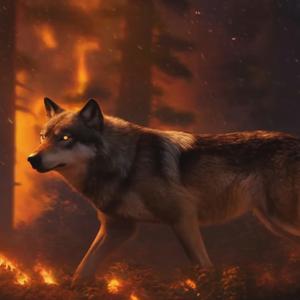 WILK PRZEZ OGIEŃ