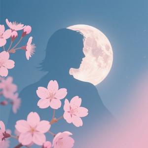 月と桜のあいだ