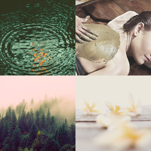 微妙的水疗护理心情