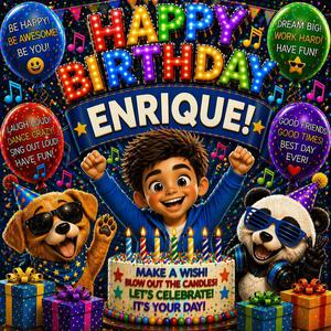 Happy Birthday Enrique