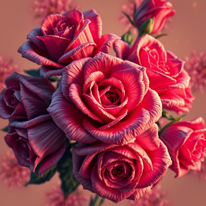 赤い薔薇のフラメンコ