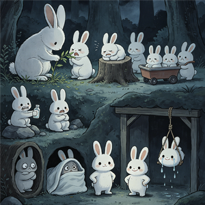 妹妹背着洋娃娃（恐怖童谣，胆小勿入）