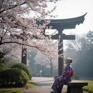Reflections in Shinjuku Garden