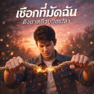 เชือกที่มัดฉันดึงขาดด้วยมือเปล่า