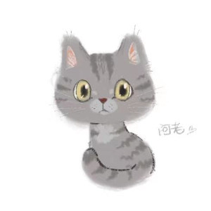 手牵手逛庙会的阿喵们