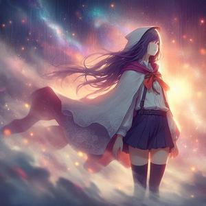 笼罩在极光之下