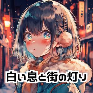 白い息と街の灯り