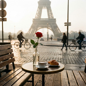 パリの最初の光