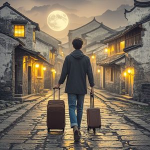 行囊里的月光_爱淋雨的跑步鸡