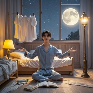 枕边的月光书_龙腾飞