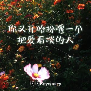 你又开始扮演一个把爱看淡的人