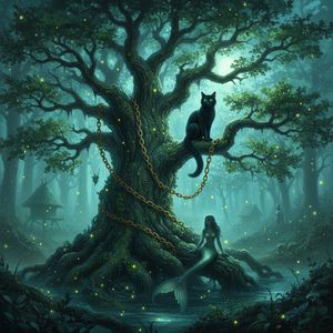 У лукоморья дуб зелёный