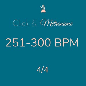 264 Bpm 4/4 - Click Metronome