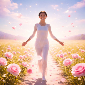 Цвіте Троянда