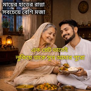 মায়ের হাতের রান্না এক প্লেট ভাতেই লুকিয়ে থাকে সুখ আমার পুরো folk Gaan Bd