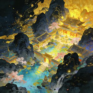 菩萨蛮·空山梵影