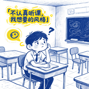 不认真听课
