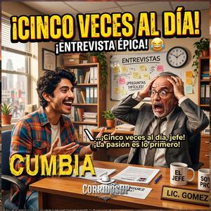 Cinco Veces al Día (Cumbia)