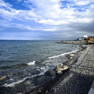 海边悬崖的自嘲