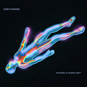 PSYCHEDELIC COLORFUL GREY