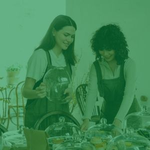 柔和的购物中心时刻