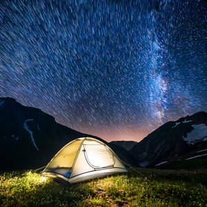 Breathing Frost on Deep Blue Earth