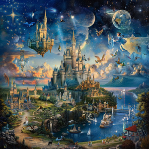 夢と魔法の国 - 魔法のかけらたち