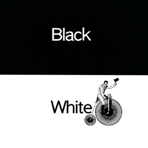 Black and White