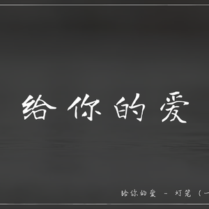 给你的爱