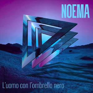 L'uomo con l'ombrello nero