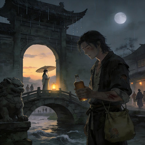 满身伤痕怎敢误佳人