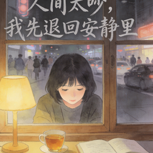 人间太吵，我先退回安静里