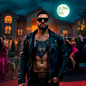 Татуха волка