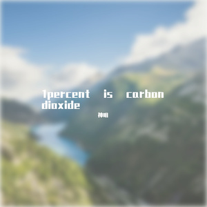 1percent is carbon dioxide