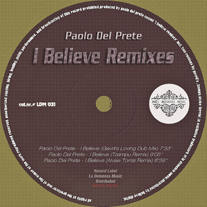 I Believe (Alvise Torrisi Remix)