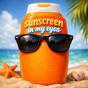 Sunscreen in my eyes