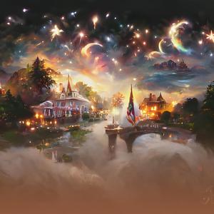 Galactic Gratitude Garden Attractor