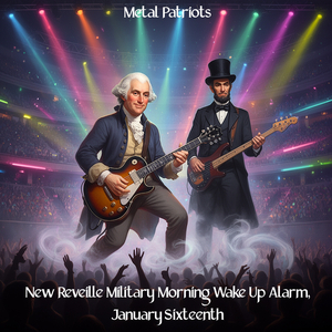 New Reveille Military Morning Wake Up Alarm, January Sixteenth (Energetic Instrumental Progressive Djent Metal Motivational Rock Guitar Alternate Version)