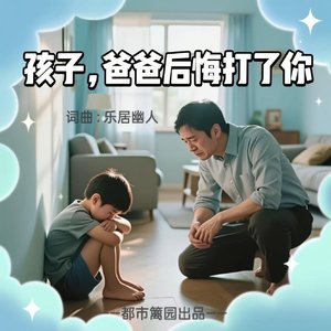 孩子，爸爸后悔打了你