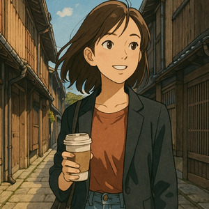 格子戸の間で - 陽だまりの茶屋街