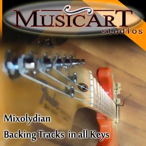 F Mixolydian Backing Track for Guitar, Vintage Rock
