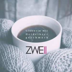 Glühwein mit Heidelbeergeschmack