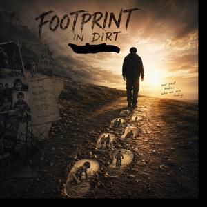 Footprint In Dirt