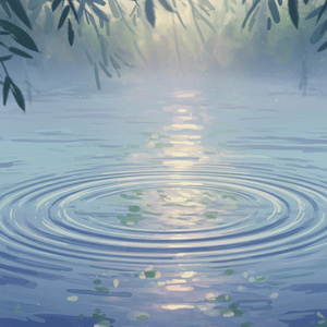 心湖のさざなみ