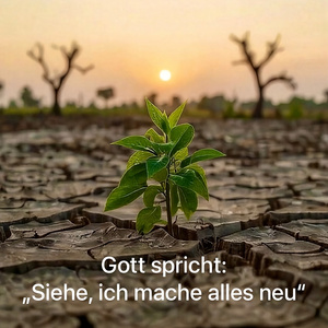 Gott spricht: „Siehe, ich mache alles neu“