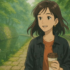 柔らかな境界線 - 石垣の気配