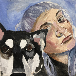 Tärähtänyt koiranainen